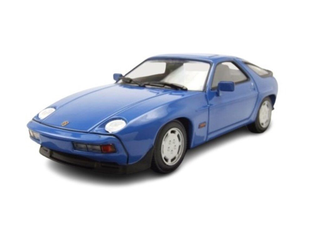 Maxichamps Modellauto Porsche 928 S 1979 blau, Maßstab 1:43