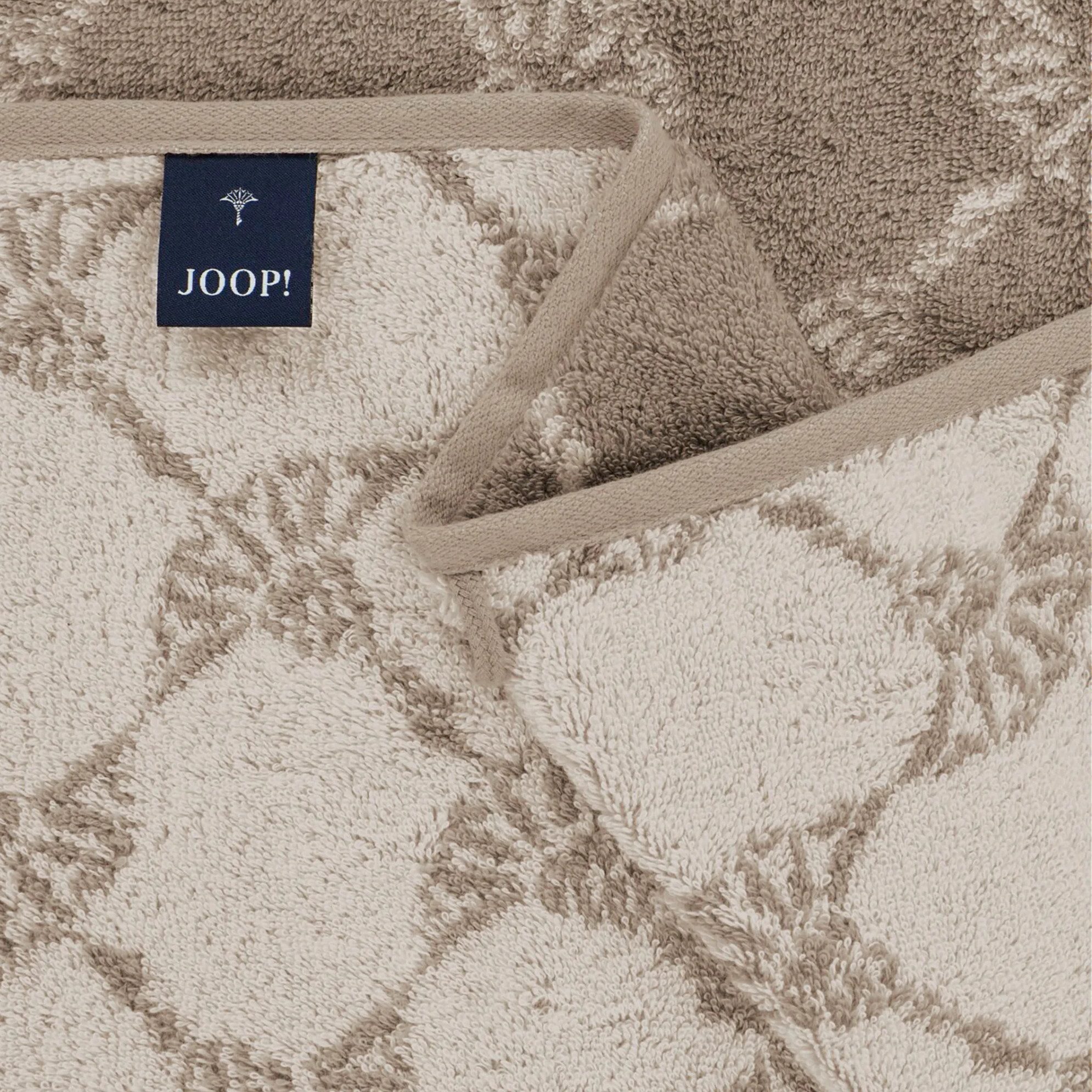 JOOP! Handtuch Joop! Handtuch Duschtuch Gästetuch Cornflower 1721-30 sand, günstig online kaufen