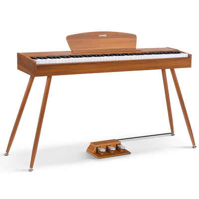 Donner Keyboard Digitalpiano 88 Tasten gewichtete Tastatur E-Piano DDP-80, Volle Größe, für Anfänger,Elektrisches Tastaturklavier zu Hause