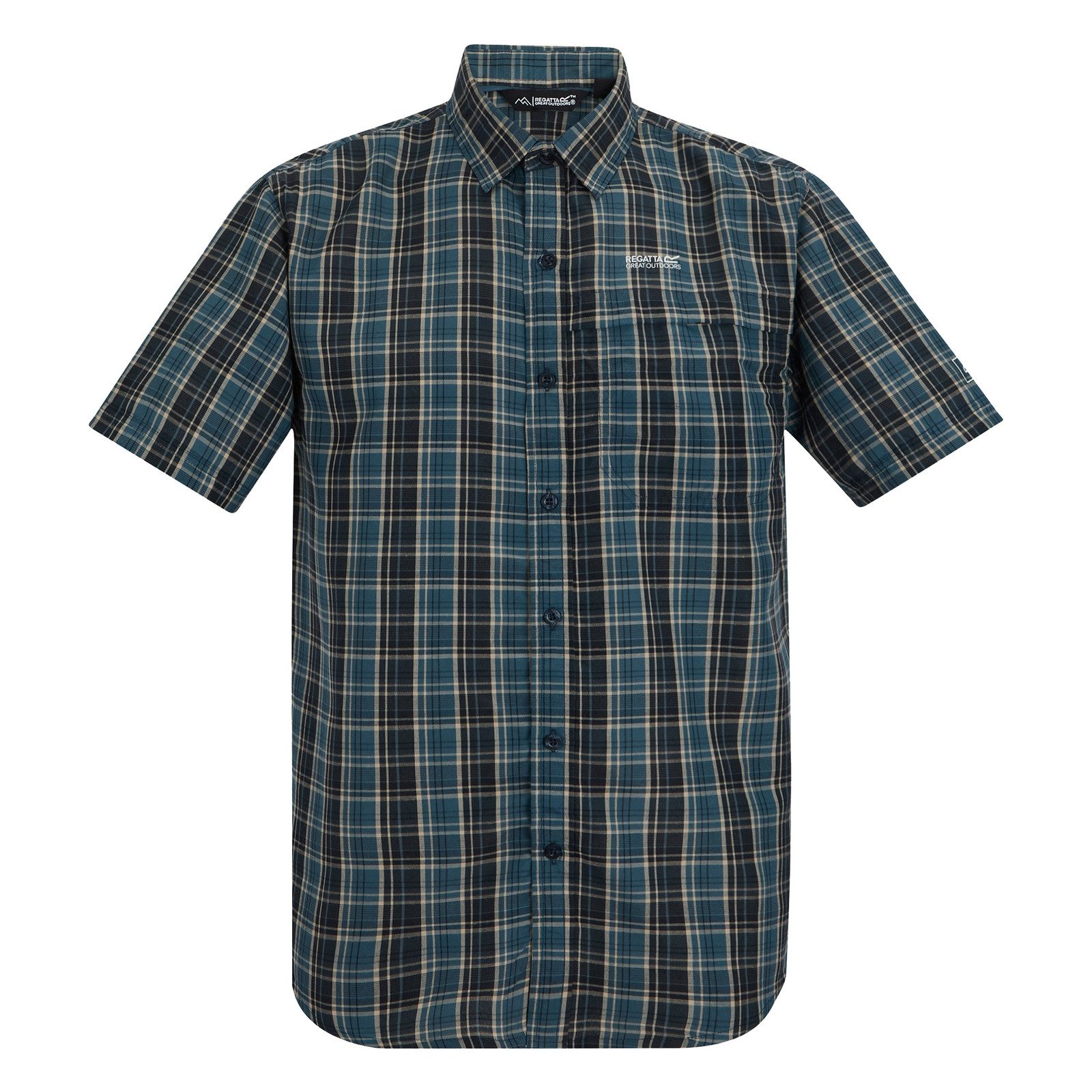 Regatta Funktionshemd Mindano Short Sleeve Shirt mit Brusttasche