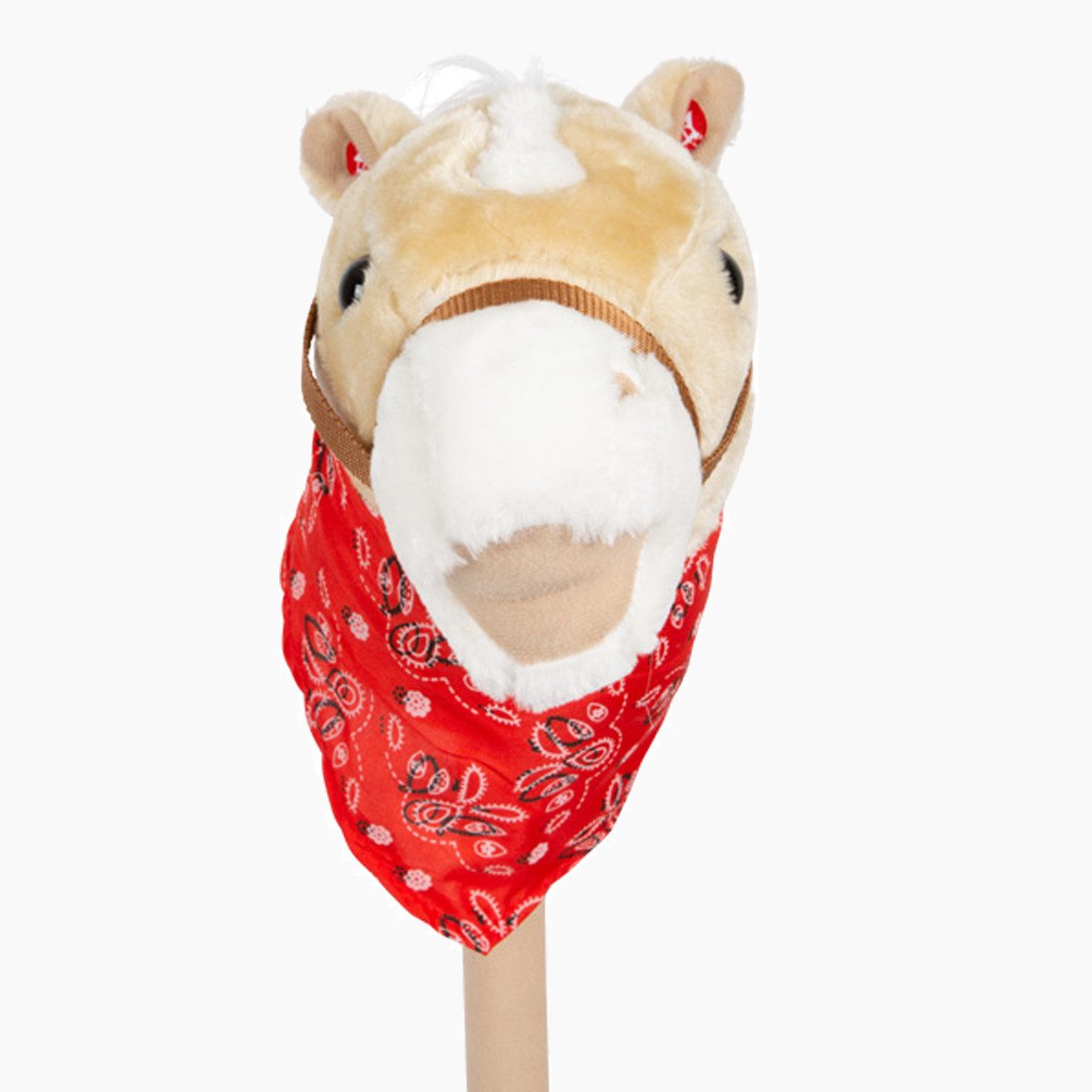 Small Foot Steckenpferd Steckenpferd „Rocky“, (packung, 1-tlg., spar set), Pferdchen mit feschem Halstuch seine Reiter.