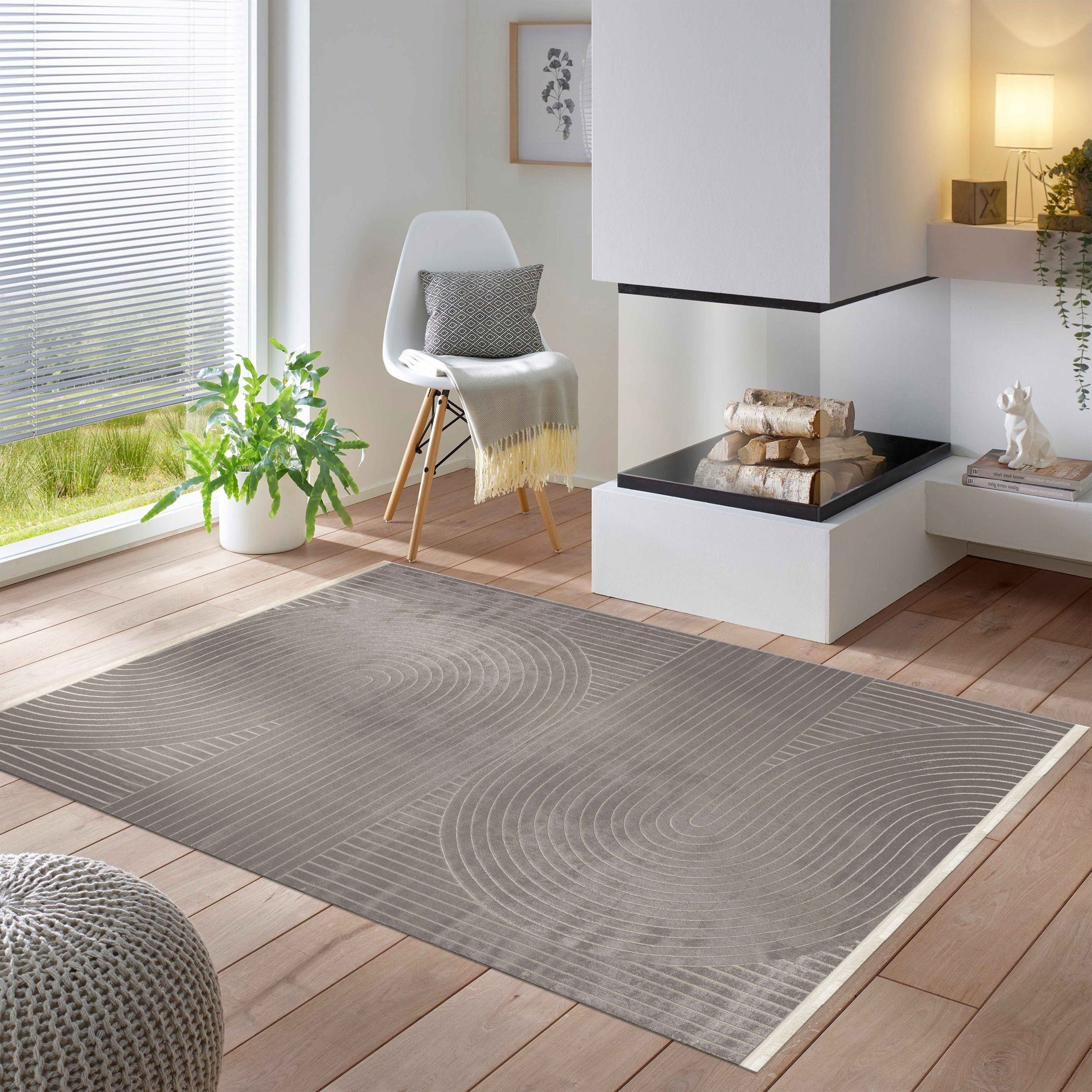 SIMPEX24 Teppich Unicolor - Einfarbig, Rechteckig, günstig online kaufen