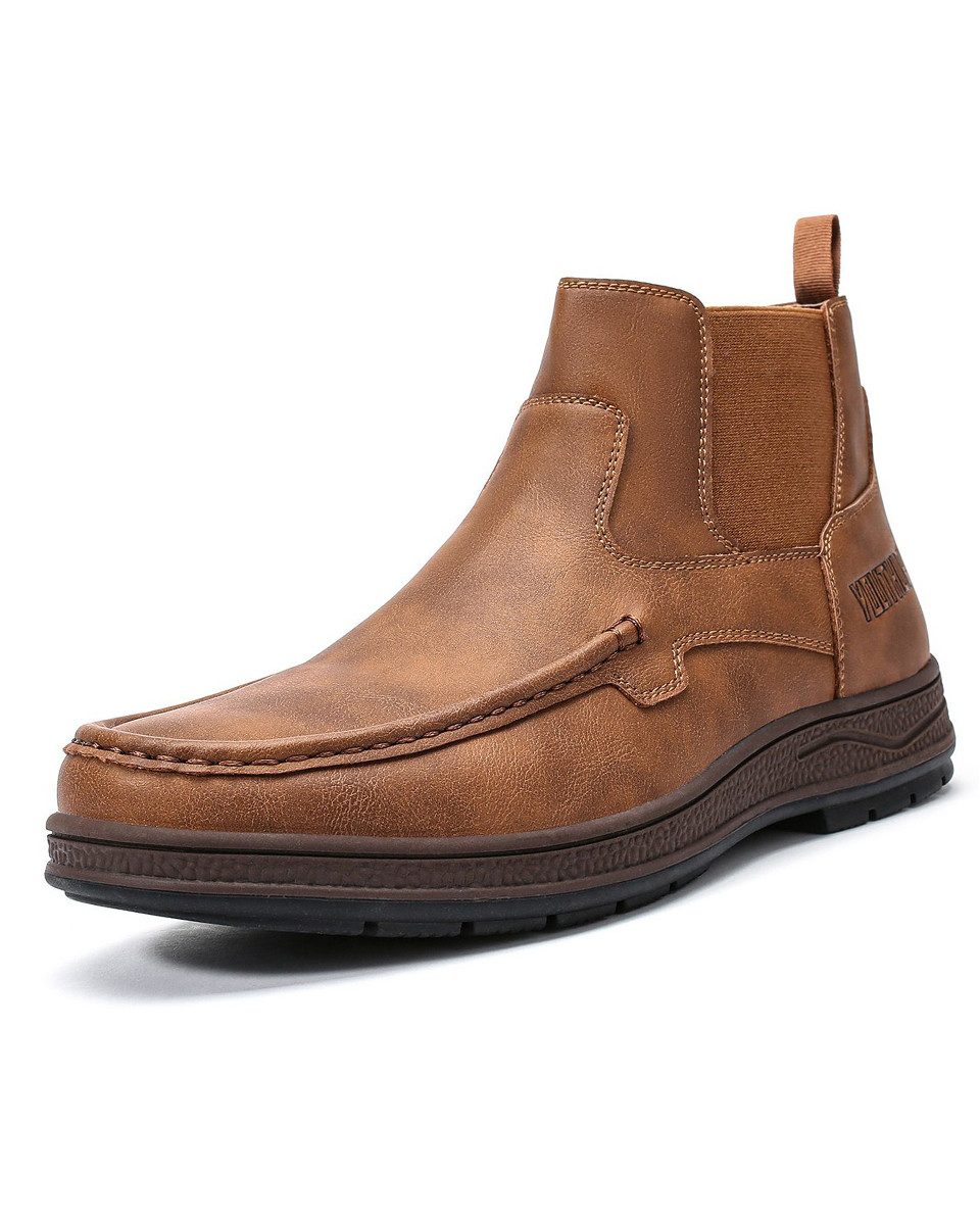 YOUTHUP Herren Stiefelette Chelseaboots rutschfest Outdoor-Boots