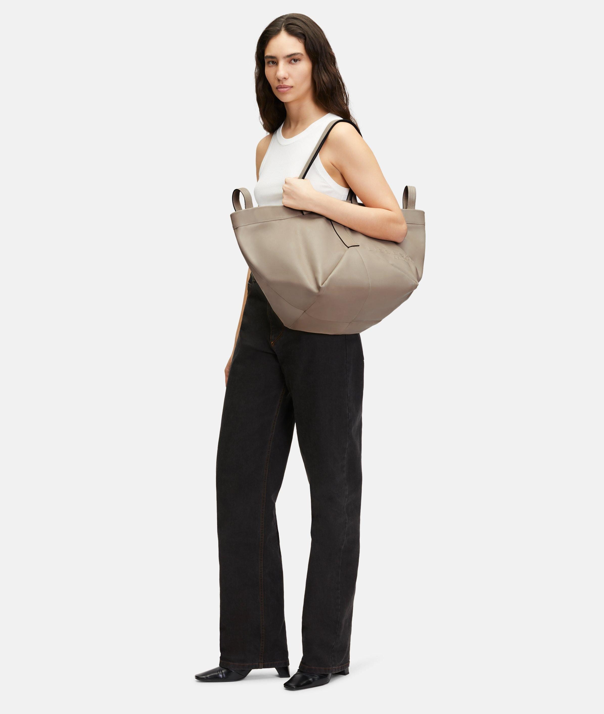 Liebeskind Berlin Shopper Shopper, Großer Shopper aus weichem Lammleder