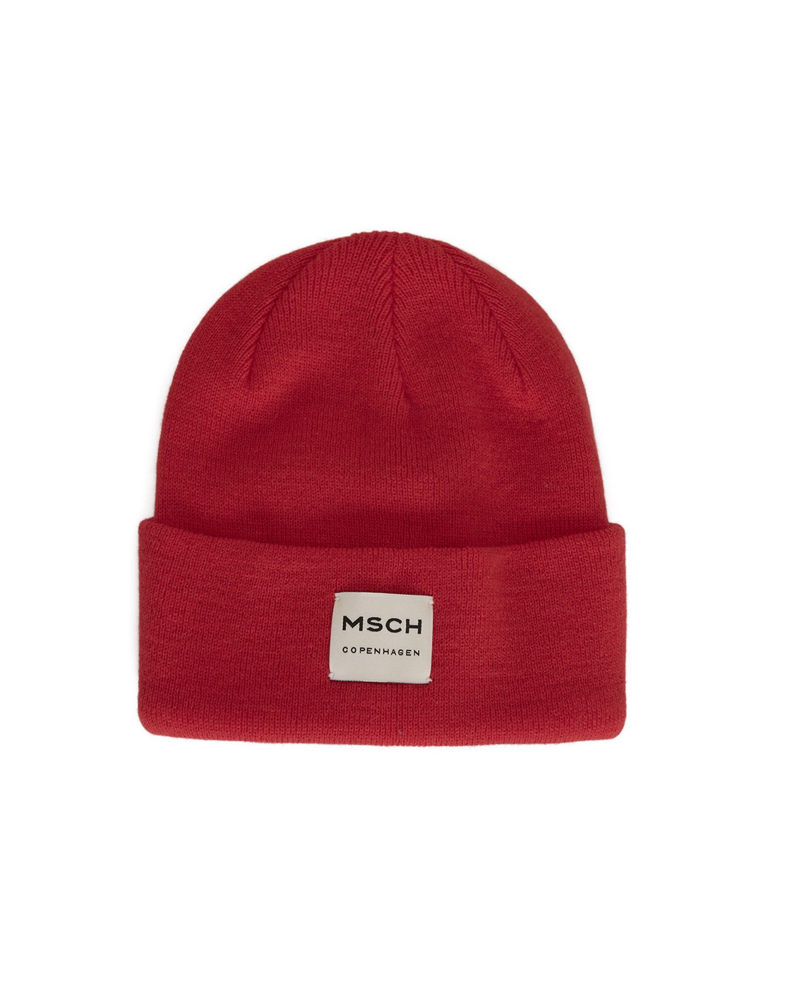 Moss Copenhagen Strickmütze MSCHMojo Logo Beanie