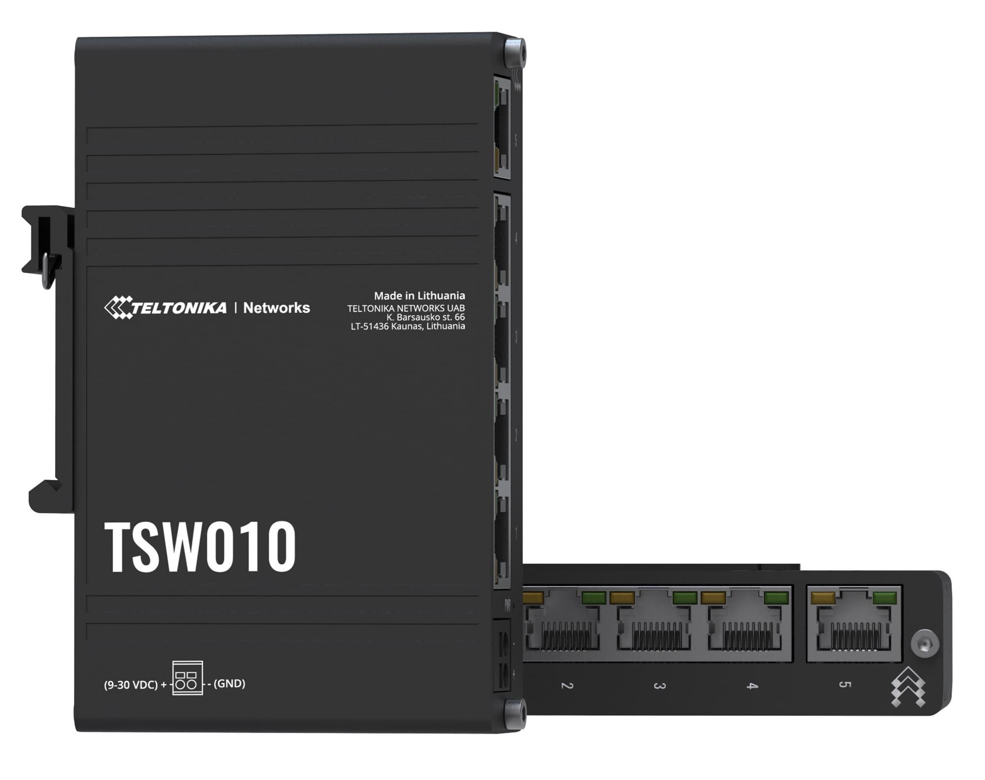 TSW010 DIN Rain Switch 5 x Netzwerk-Switch