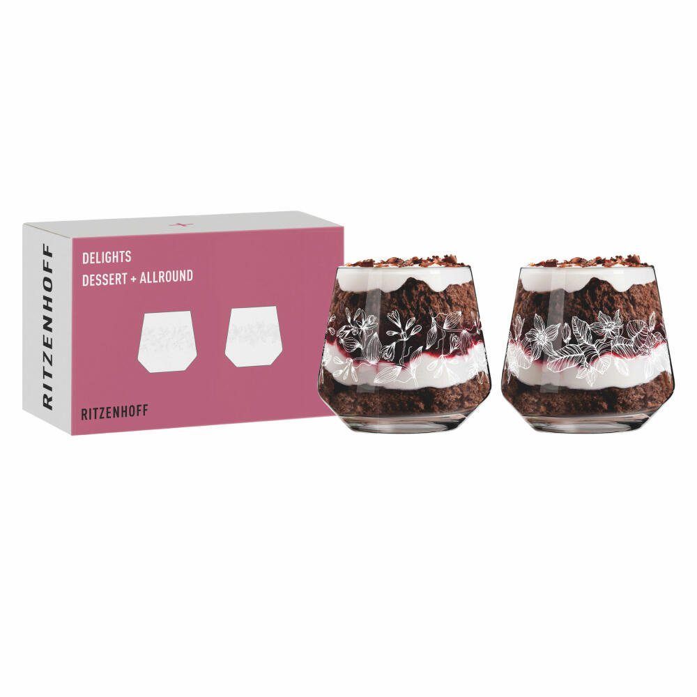 Gläser-Set Dessertglas 2er-Set Delights F23