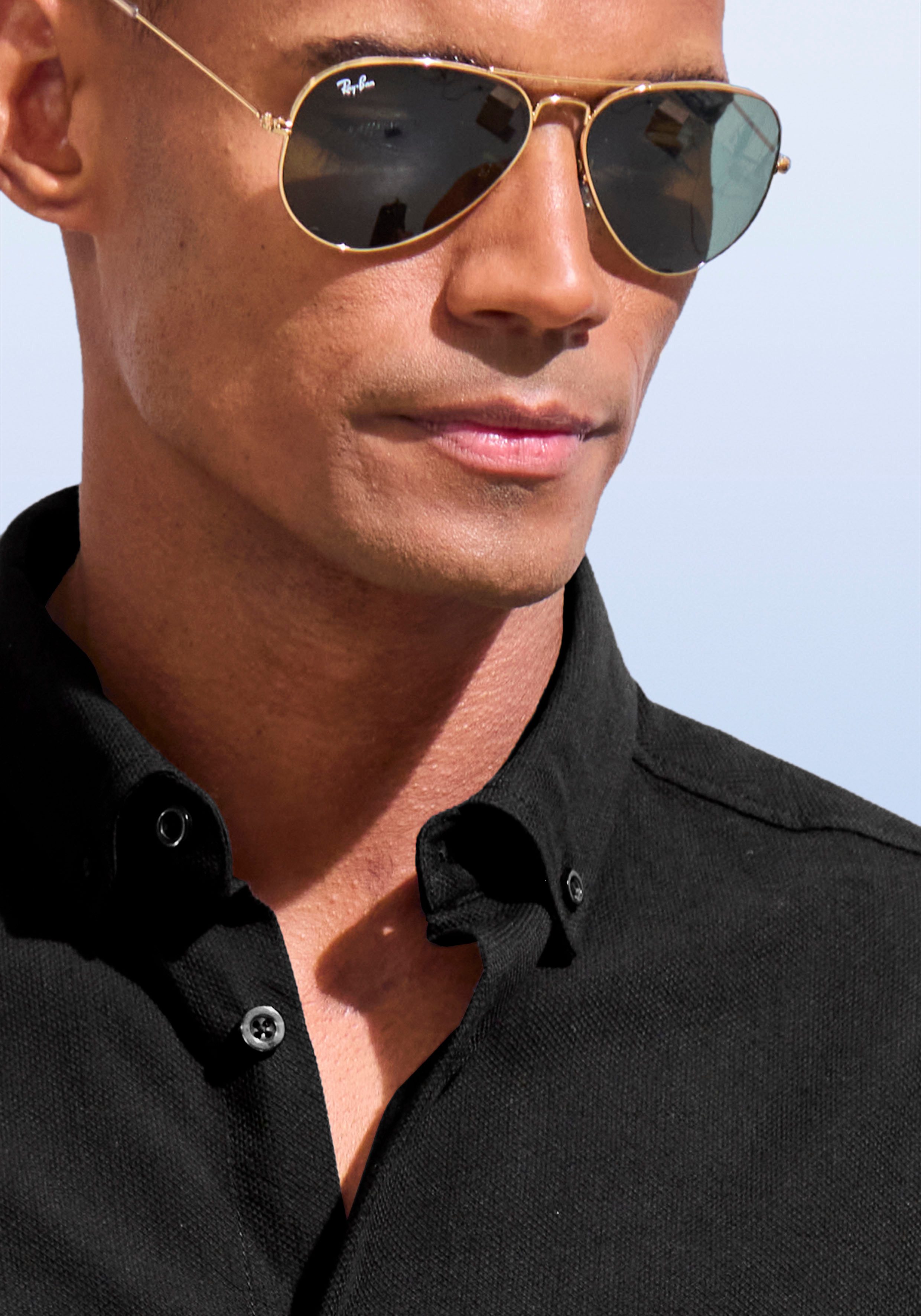 H.I.S Langarmhemd Regular Fit in hochwertiger Struktur Optik