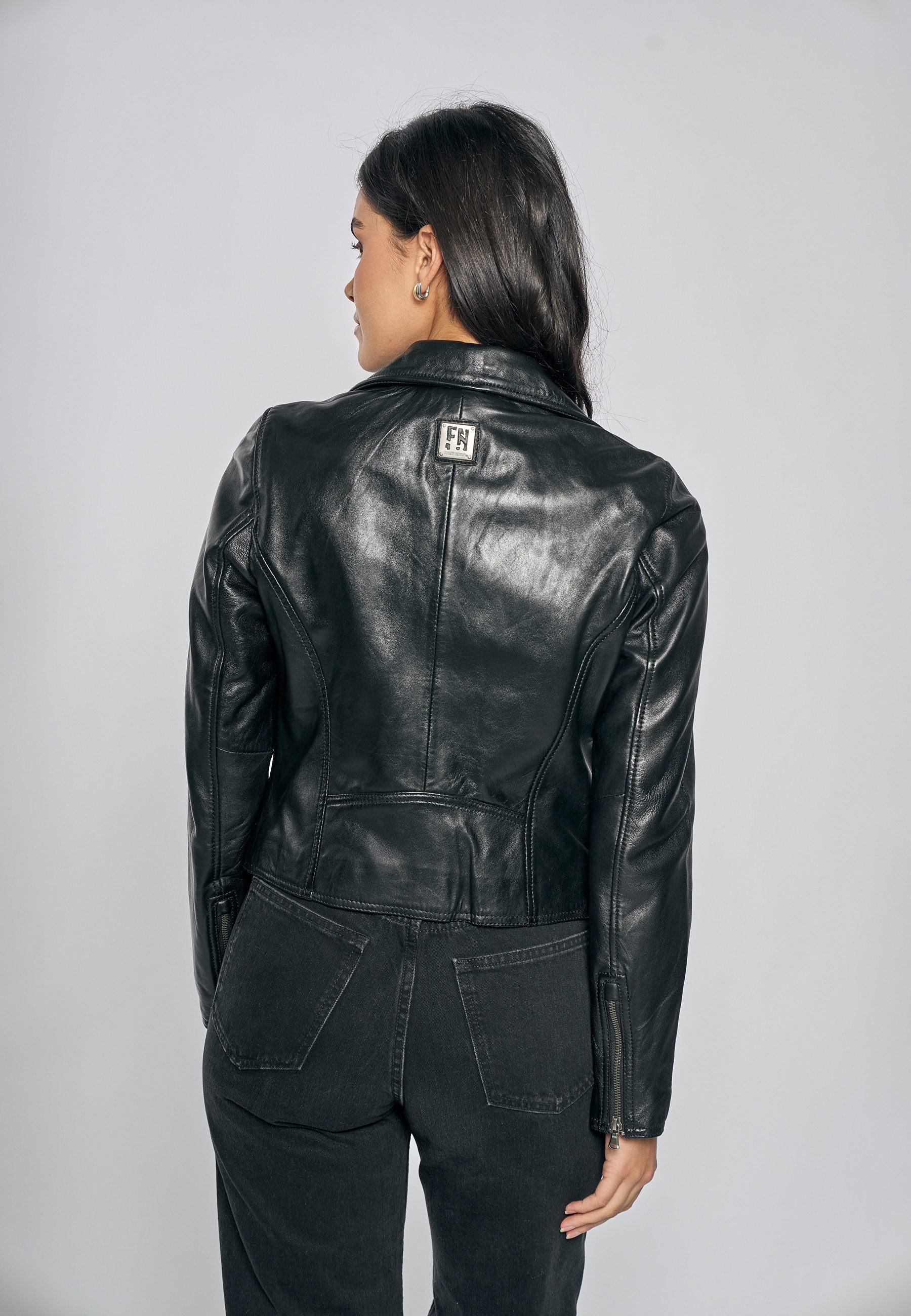 Freaky Nation Lederjacke Bali-FN SC