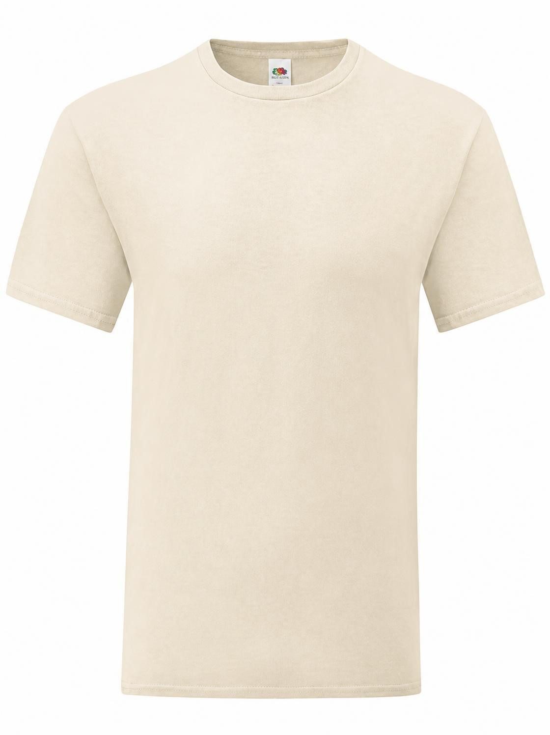 Fruit of the Loom Rundhalsshirt Herren Iconic T, 100% gekämmte, ringgesponnene Baumwolle