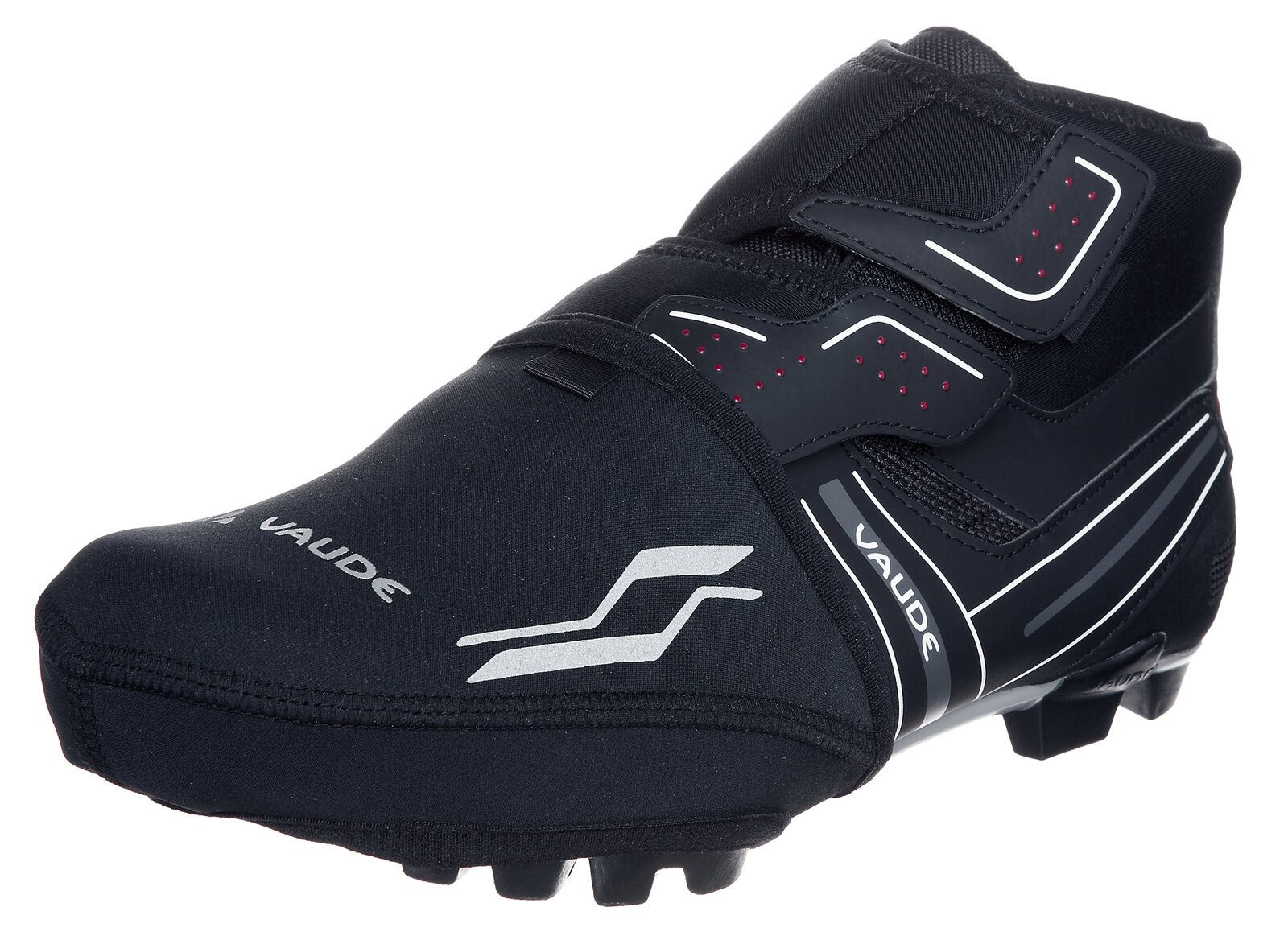 VAUDE Schuhüberzieher SHOECAP METIS II speziell als Zehenwärmer für den Radsport, elastisches Material