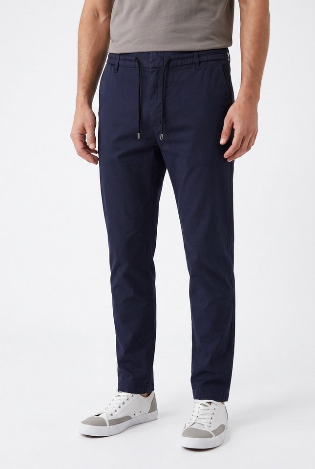 Pierre Cardin Chinohose PC-Chambery Tunnelzug zur Weitenregulierung