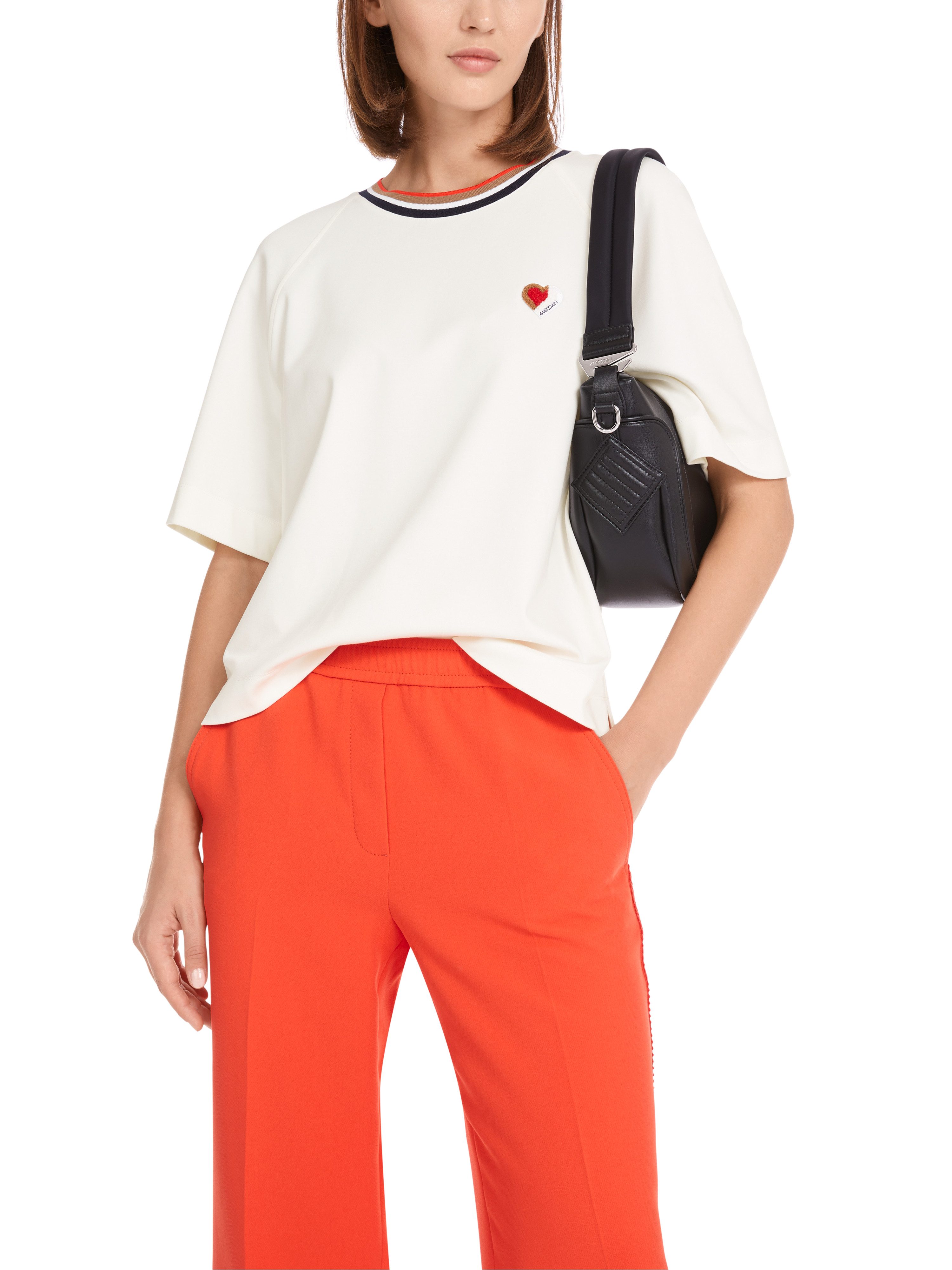 Kurzarmshirt "Heartbreaker" Premium Damenmode