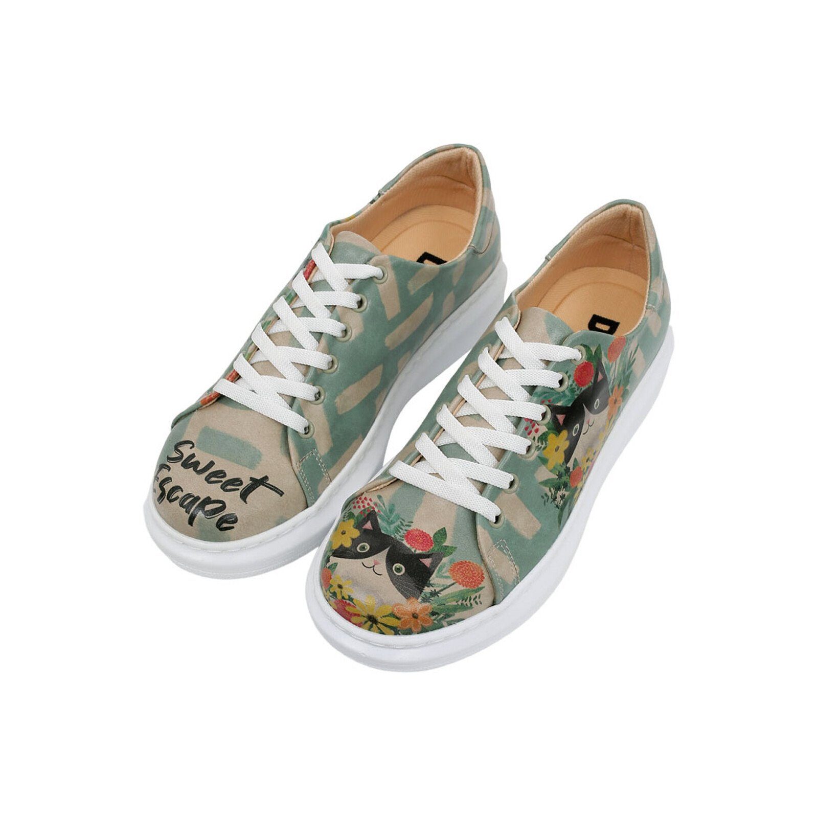 DOGO Myra Low-Top Sneaker Sweet Escape Damen Sneaker Plateausneaker Handgefertigt