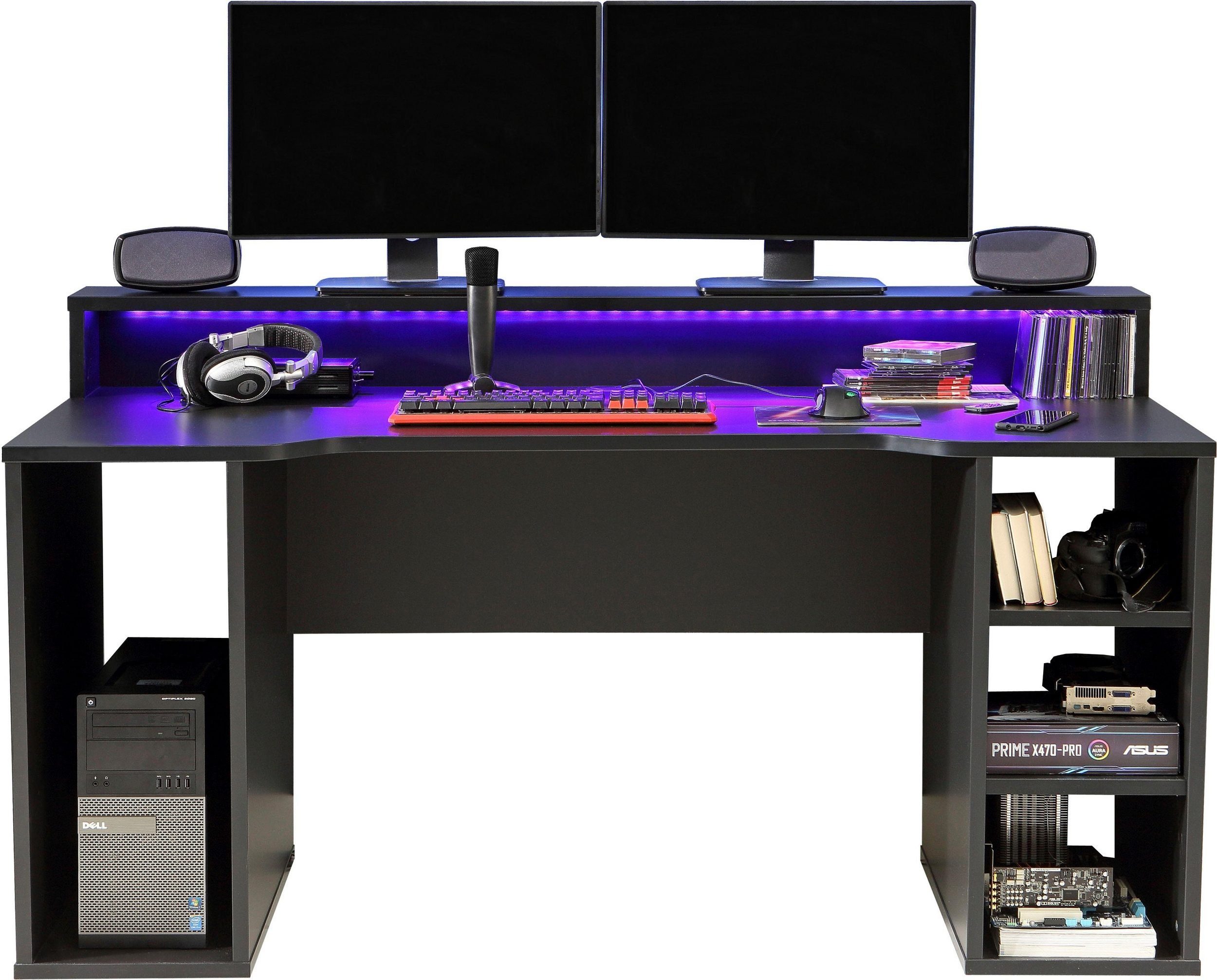 möbel-direkt.de Gamingtisch Tezaur (Komplett Set, 1 günstig online kaufen