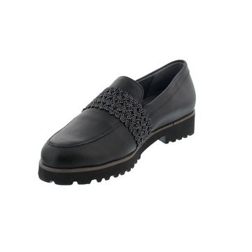 Waldläufer H-Elisa Slipper, Porto (Glattleder), schwarz, Weite H 772502-171-001 Slipper