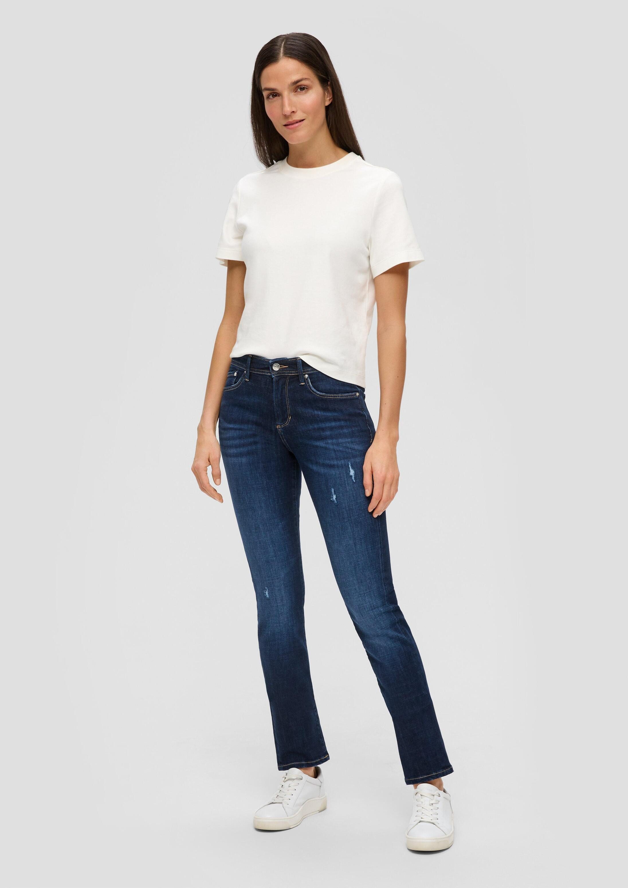s.Oliver Slim-fit-Jeans Jeans-Hose BETSY Jeans Betsy / Slim Fit / Mid Rise / Slim Leg – Bild 5 von 5