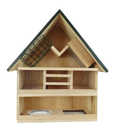 sesua Vogelhaus Holz Vogelfutterhaus 9in1 39x13x43cm Vogelhaus Vogelfutterstation