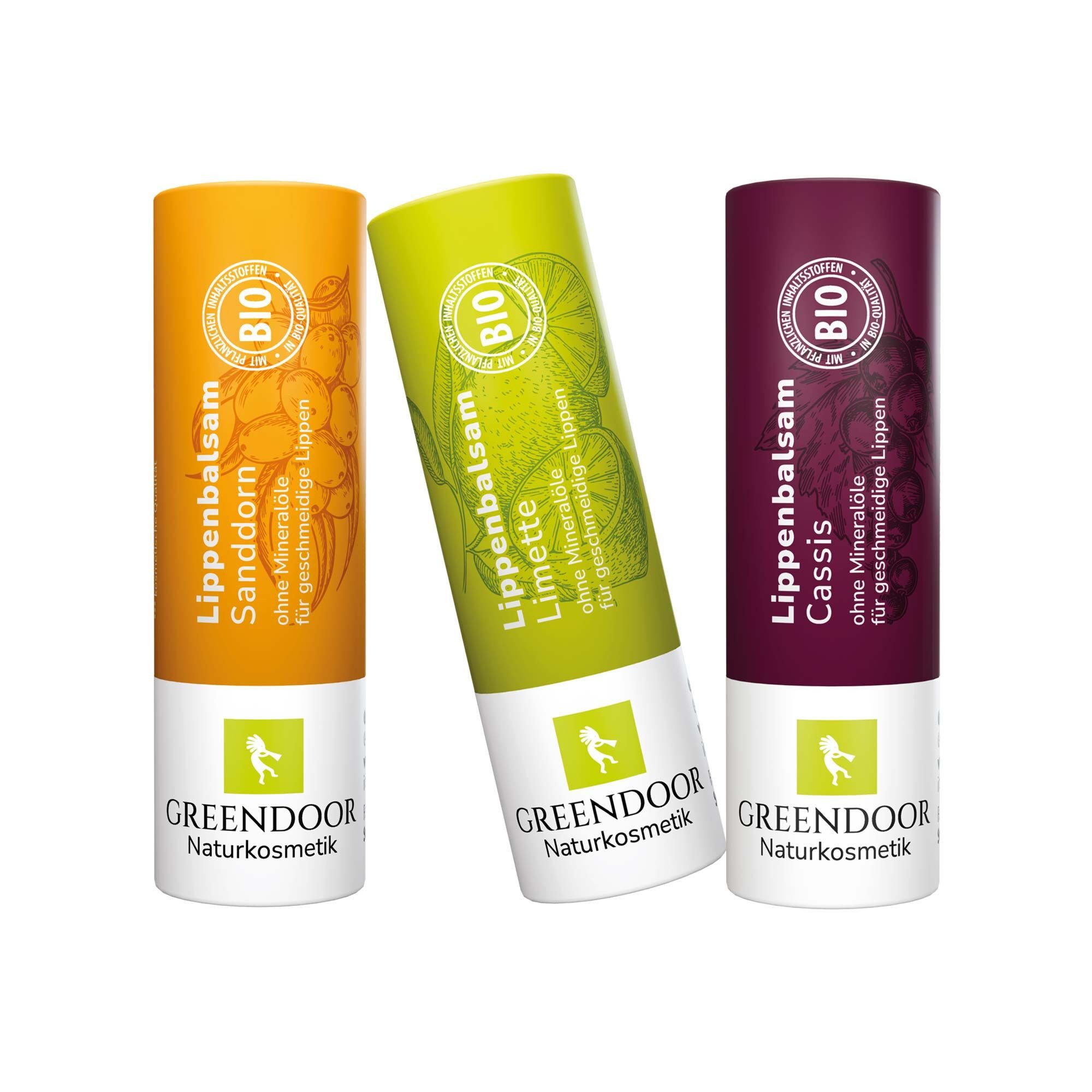 Lippenbalsam Lippenpflege Set FRUCHT