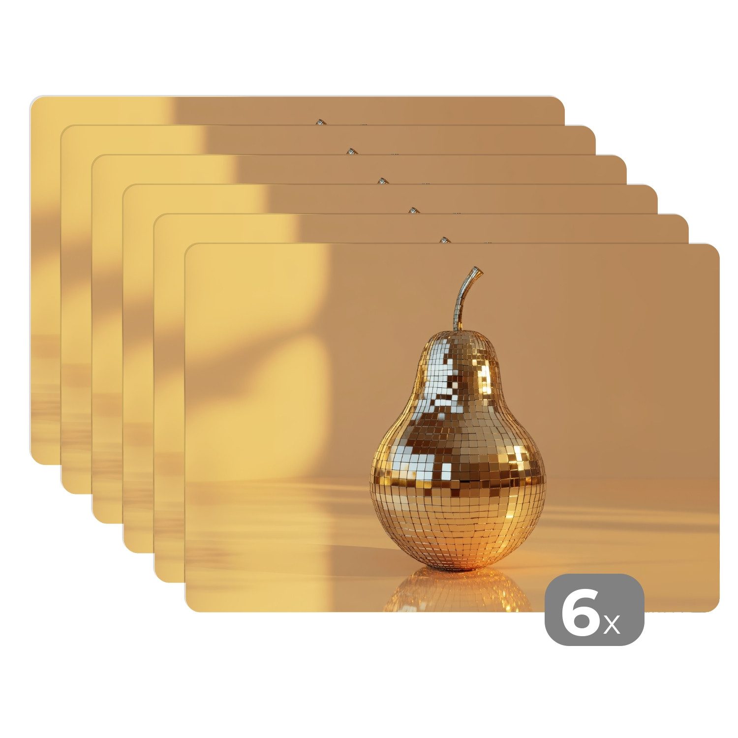 MuchoWow Platzset Gold - Disco - günstig online kaufen