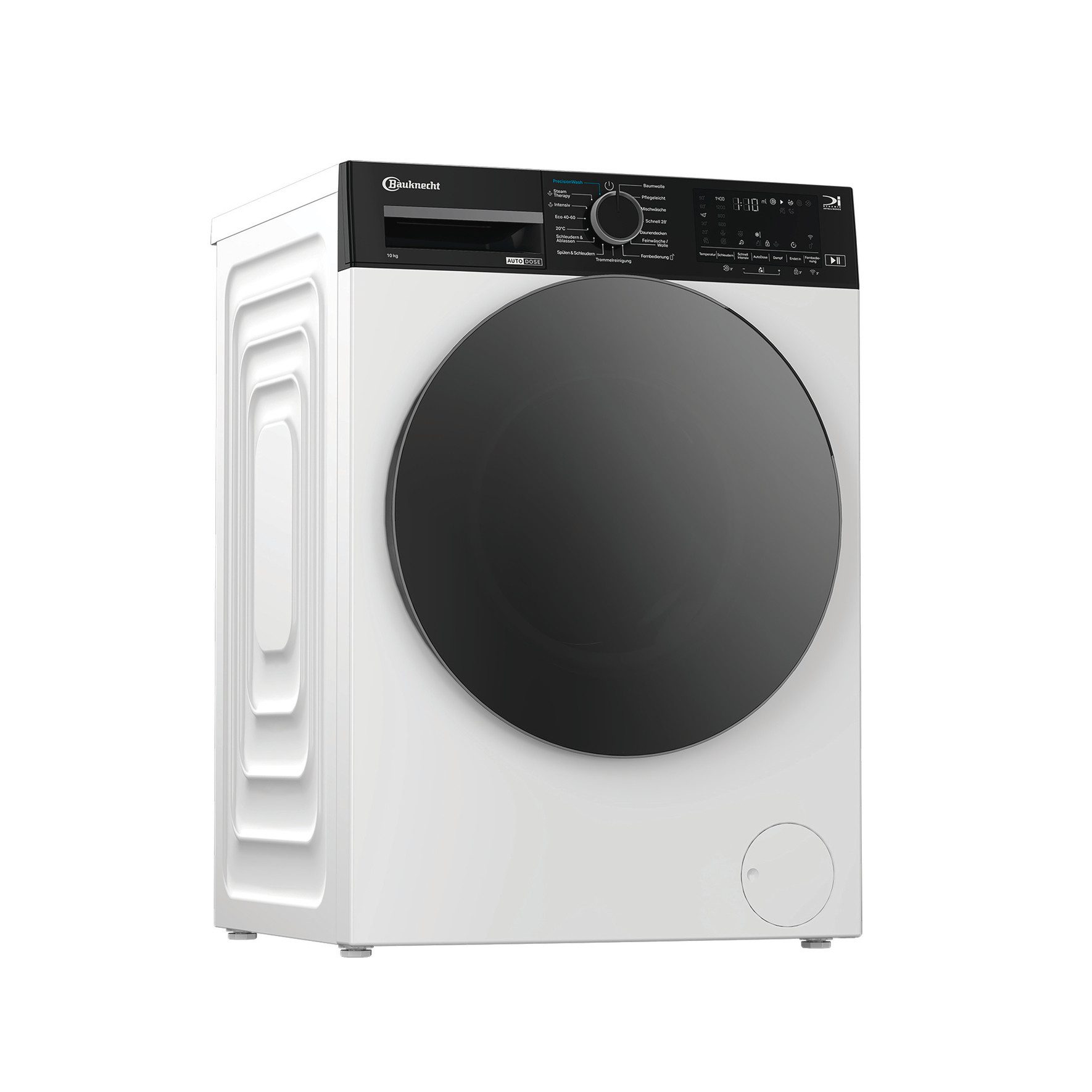 BAUKNECHT Waschmaschine B WM 10A11 BC, 10 kg, 1400 U/min, Adaptive Wash – Intelligente Anpassung für perfekte Waschergebnisse