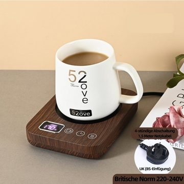 DOPWii Tassenwärmer Elektrischer Kaffeewärmer, Tassenwärmer mit 3 Temperatureinstellungen, Schwerkraftschalter und Abschaltautomatik