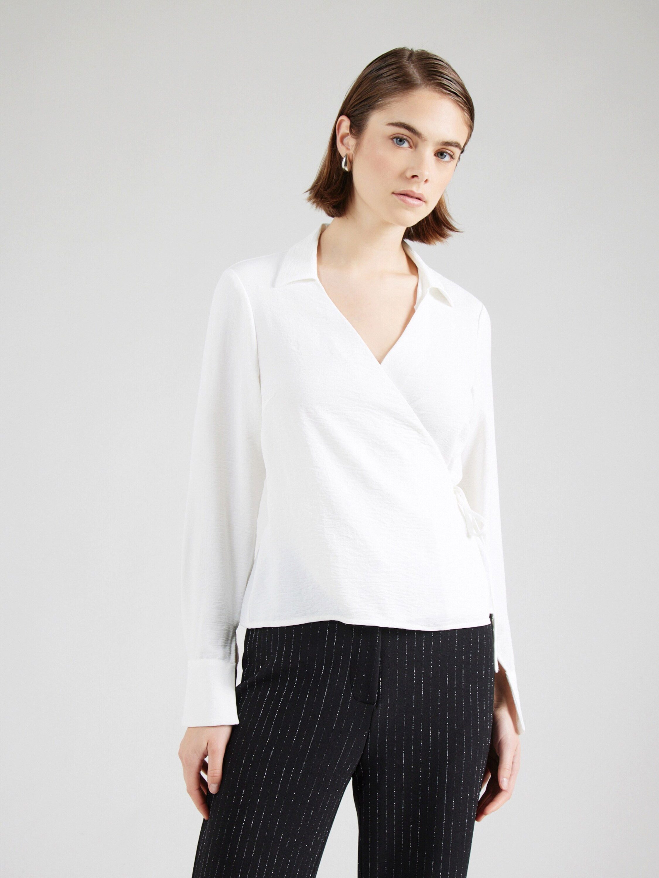 ONLY Langarmbluse ONLMETTE (1-tlg) Wickel-Design