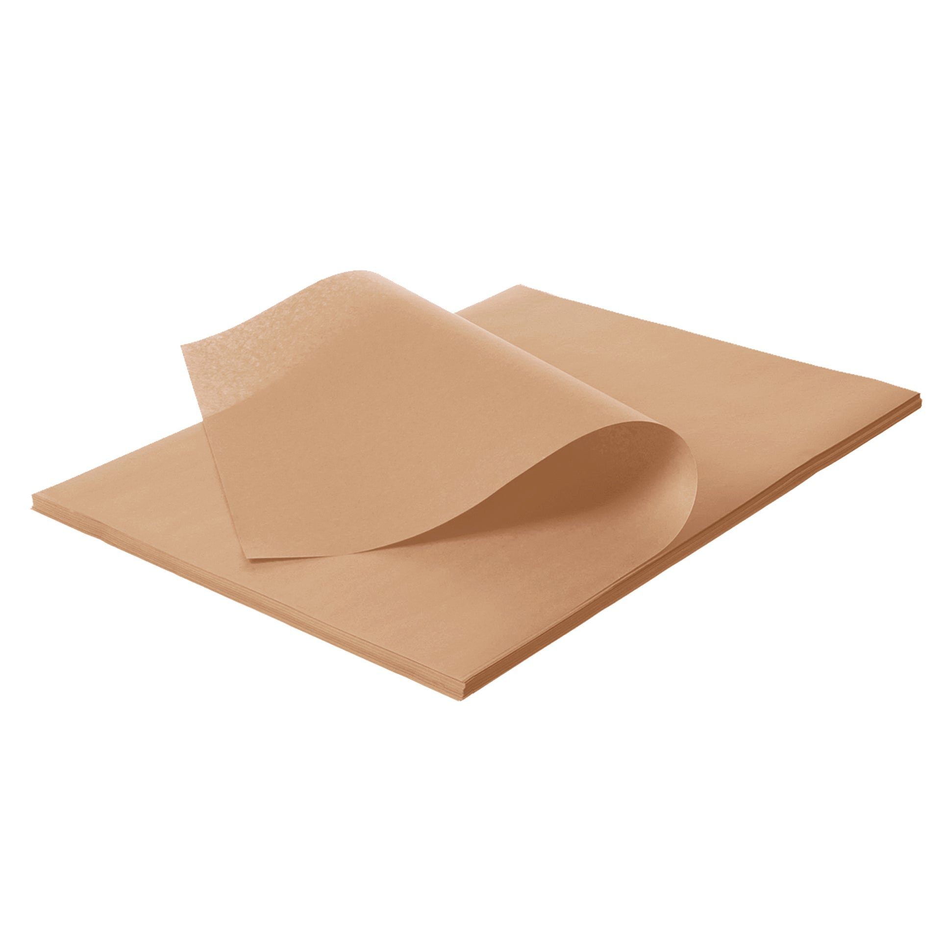 25 38 x cm Kraftpapier Pergamentersatz wisefood - Braun