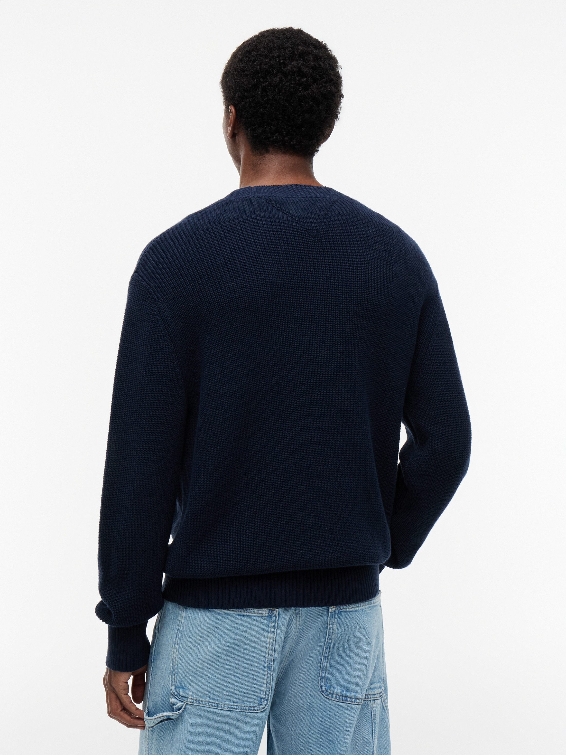 Tommy Jeans Strickpullover TJM REGULAR BADGE SWEATER