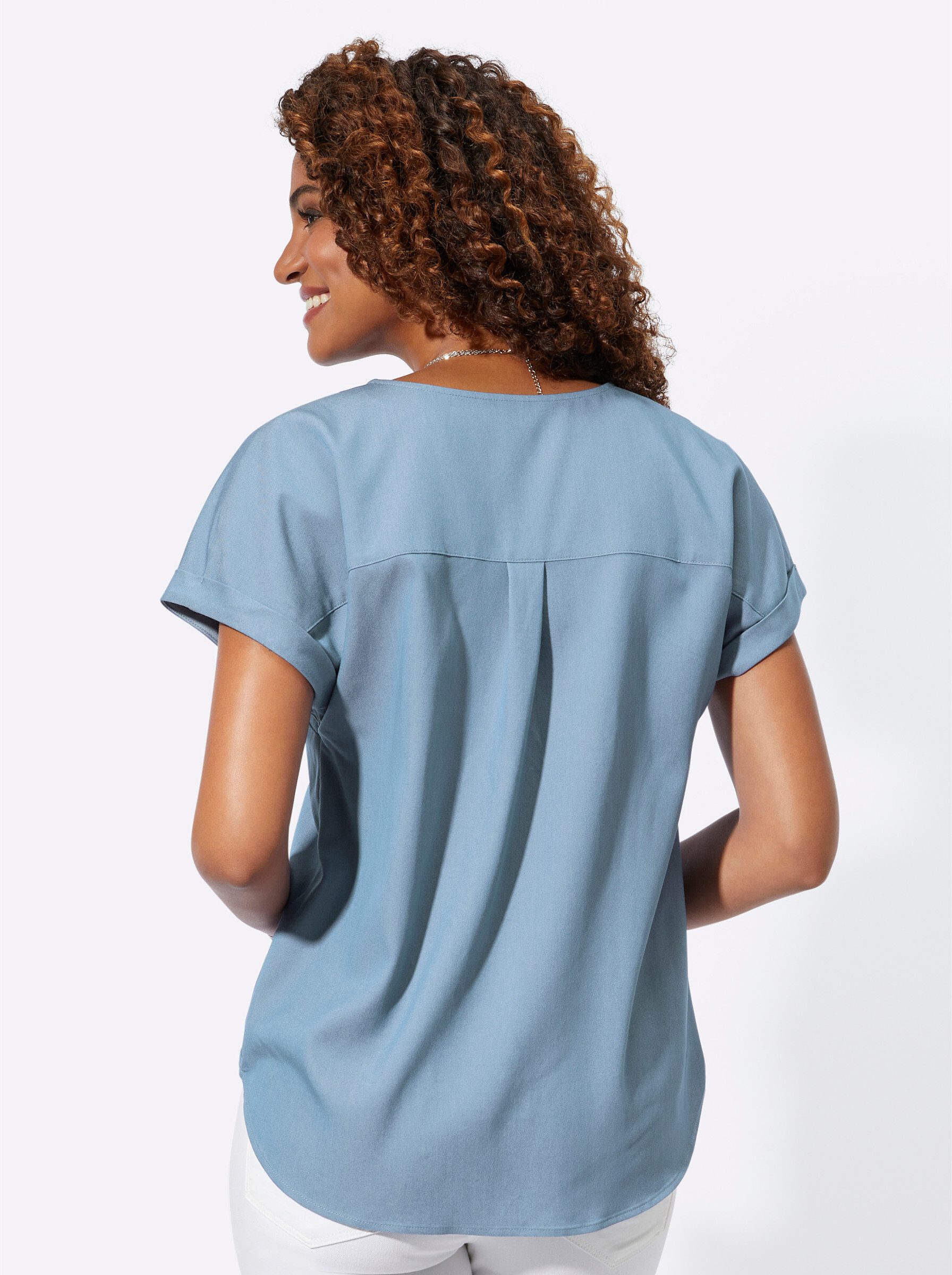 Witt Klassische Bluse Schlupfbluse Kurzarm günstig online kaufen