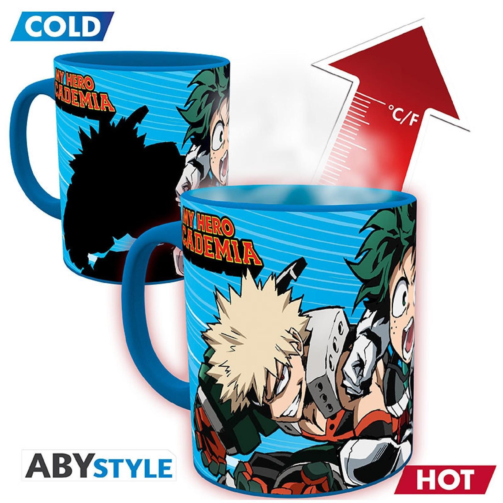 ABYstyle Tasse MY HERO ACADEMIA - Tasse heatchange - 320ml - Heroes - box