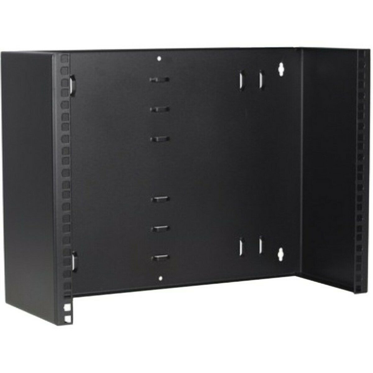 Serverschrank 8 HE, 19” Montagerahmen für Wandbefestigungen ohne Schaniere - 180mm