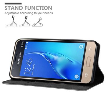 Cadorabo Handyhülle Samsung Galaxy J1 MINI Samsung Galaxy J1 MINI, Klappbare Handy Schutzhülle - Hülle - mit Standfunktion und Kartenfach