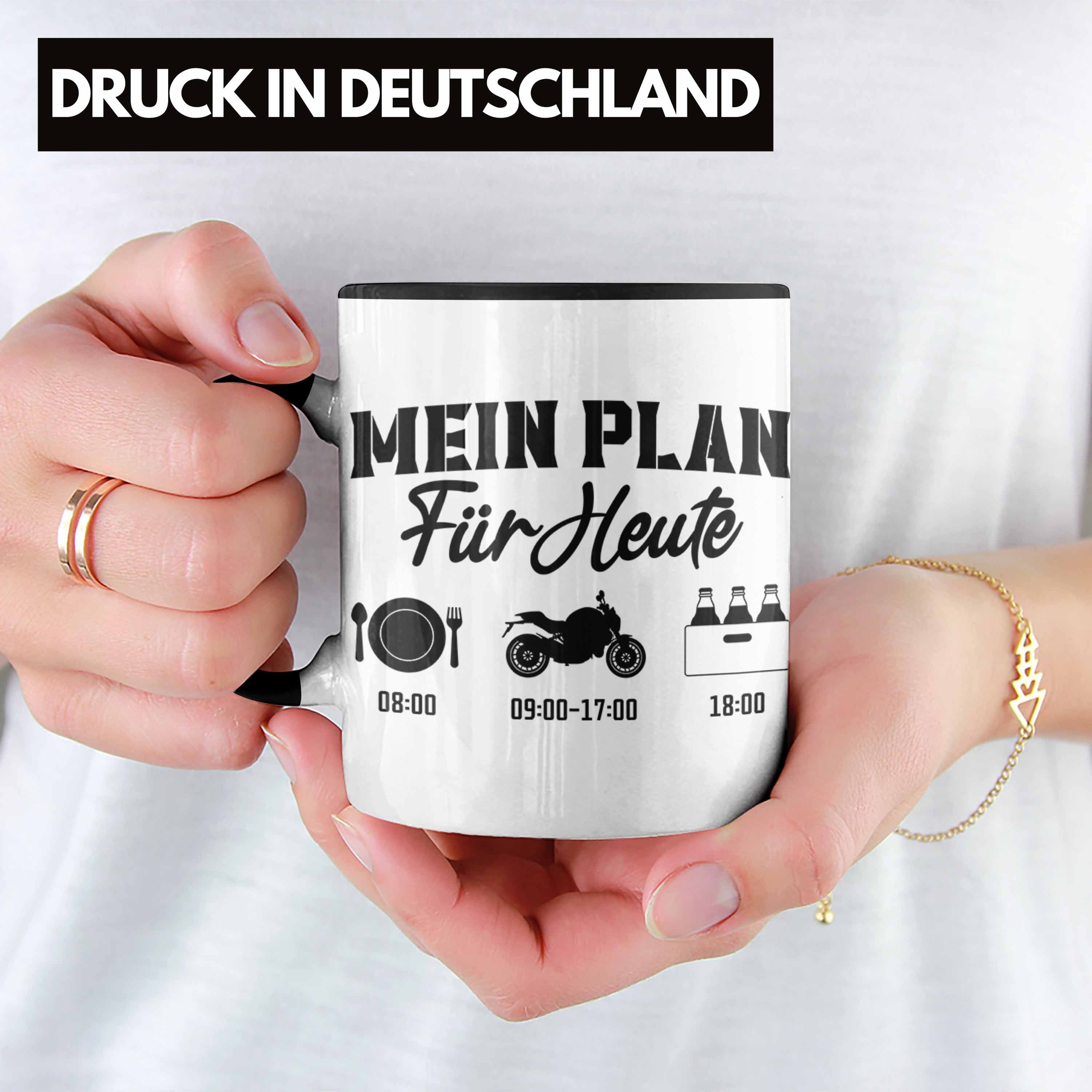 Trendation Tasse Trendation - Motorradfahrer Geschenk für Männer Motorrad Tasse Sprüche