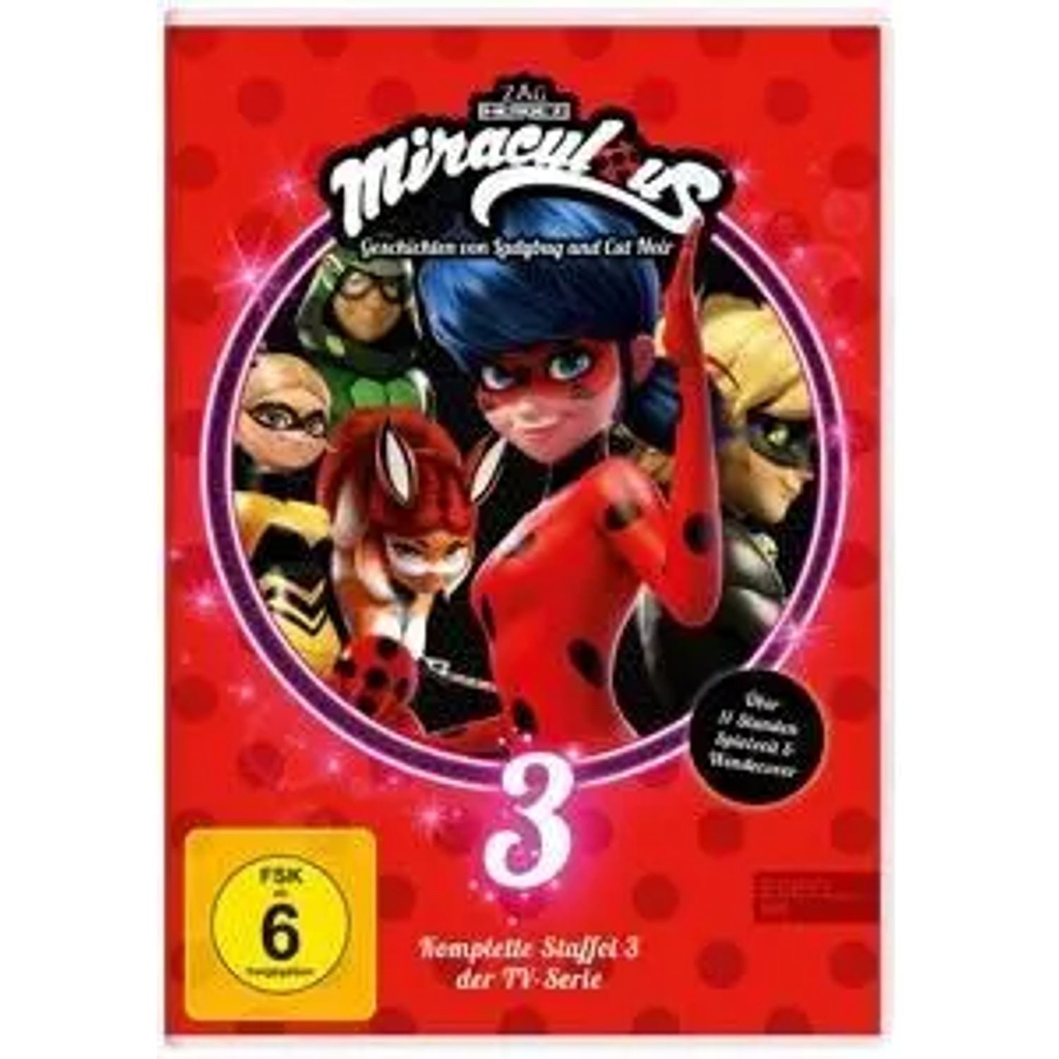 DVD Miraculous Staffelbox(3)