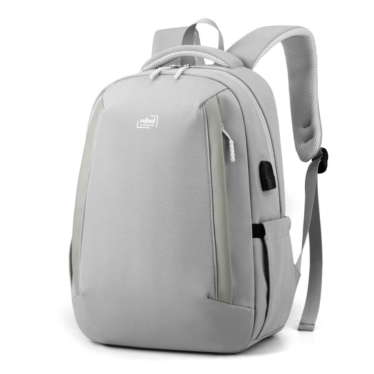 Rebel Rucksack Tagesrucksack Scandi Grey, Ultraleicht, Handliche Größe, Sch günstig online kaufen