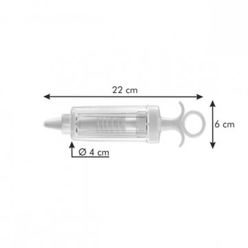 Tescoma Spritztüllen Garnierspritze DELÍCIA, 8 Garniertüllen in Aufbewahrungsbox, Kunststoff, (Set, 8-tlg., Kuchenspritze), 8 Garniertüllen, inkl. Aufbewahrungsbox