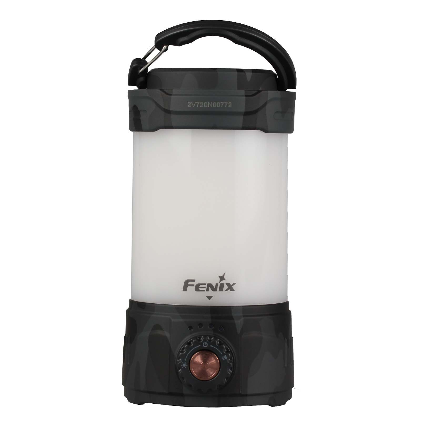 Fenix LED Taschenlampe CL26R Pro LED Campingleuchte mit USB Anschluss 650 Lumen Grey Camo