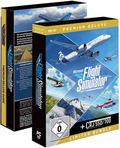 Microsoft Flight Simulator Bundle Premium Deluxe + CRJ 550/700 PC