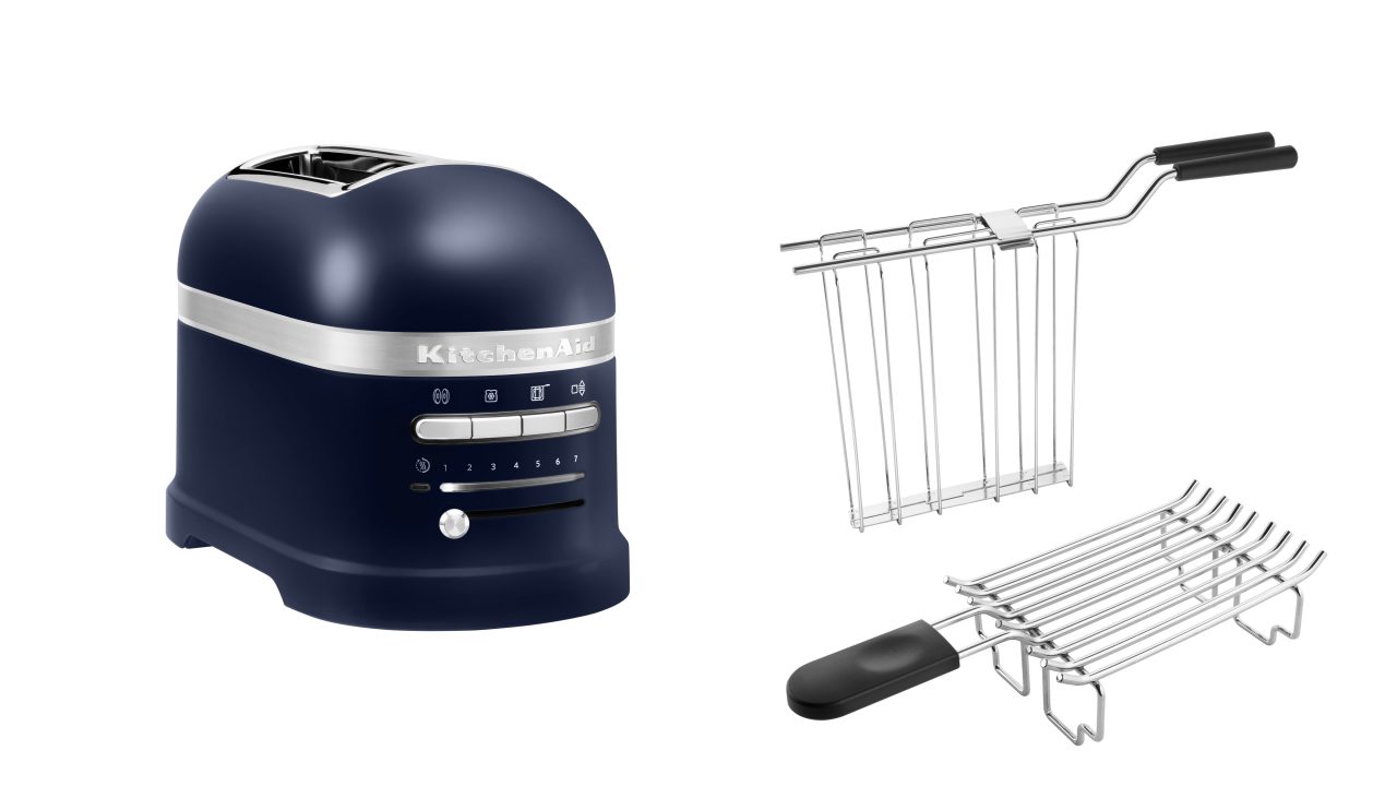 KitchenAid Toaster KitchenAid Paket 1, Toaster + Brötchenaufsatz Artisan 5KMT2204