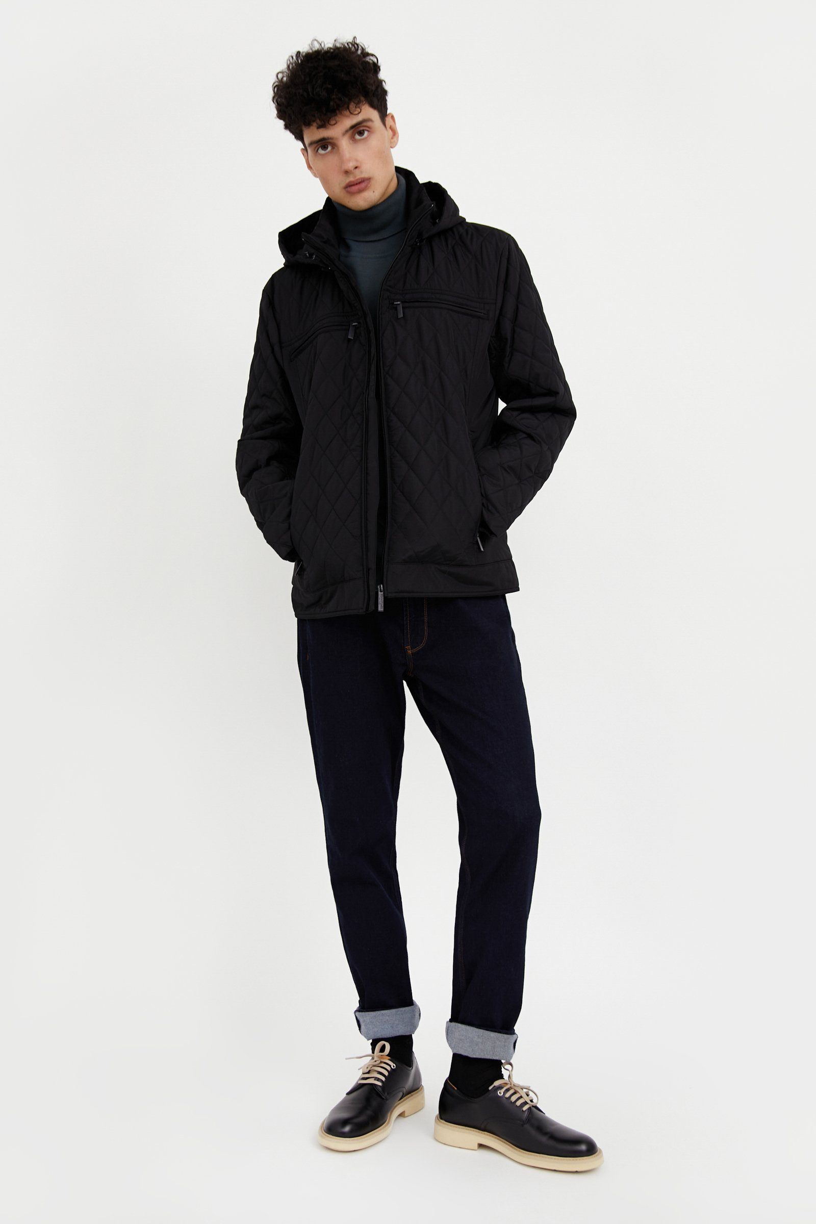 Finn Flare Steppjacke Casual mit funktionalen Taschen