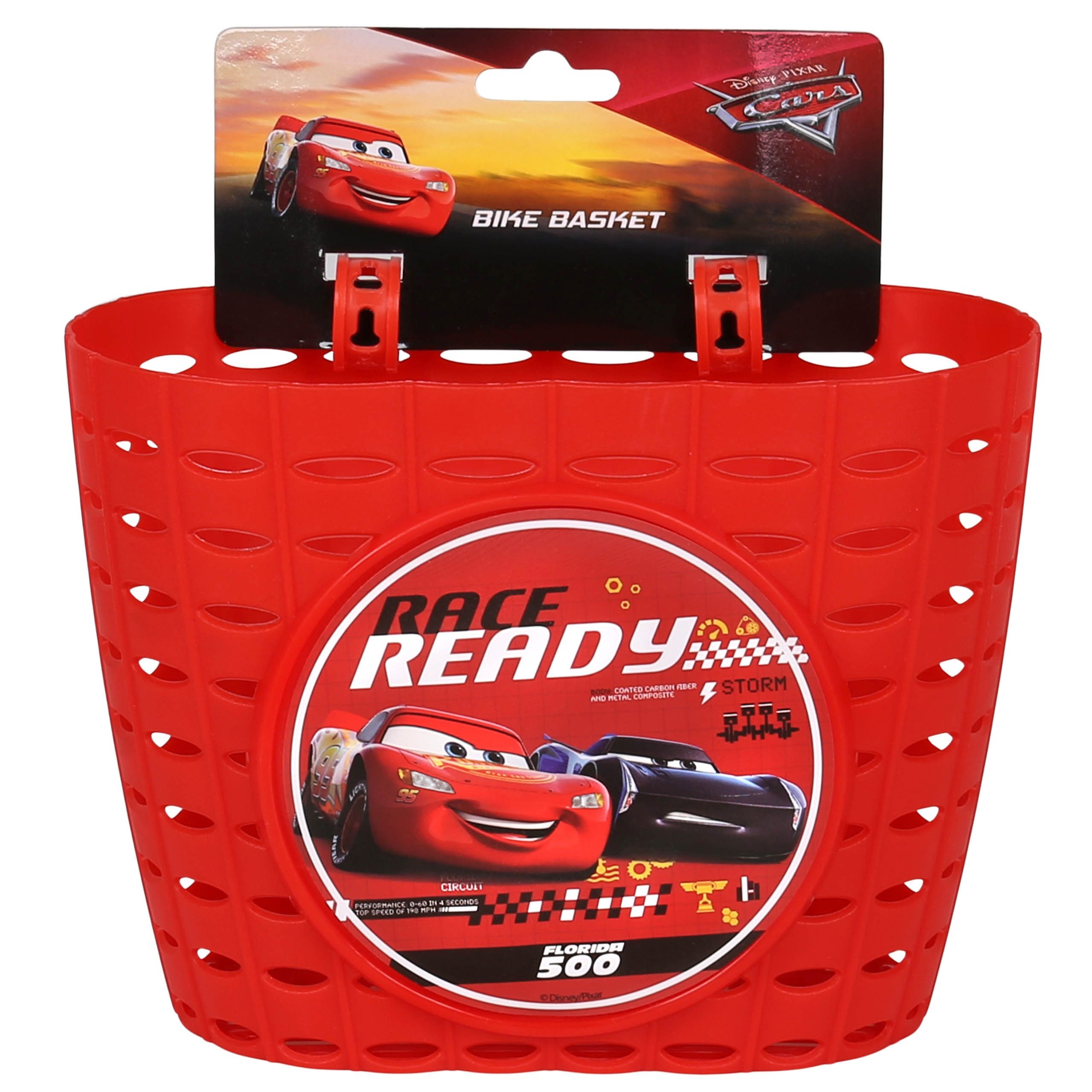 Disney Cars Fahrradkorb DISNEY CARS Lenkerkorb 20x15x16 cm für Fahrrad & Roller