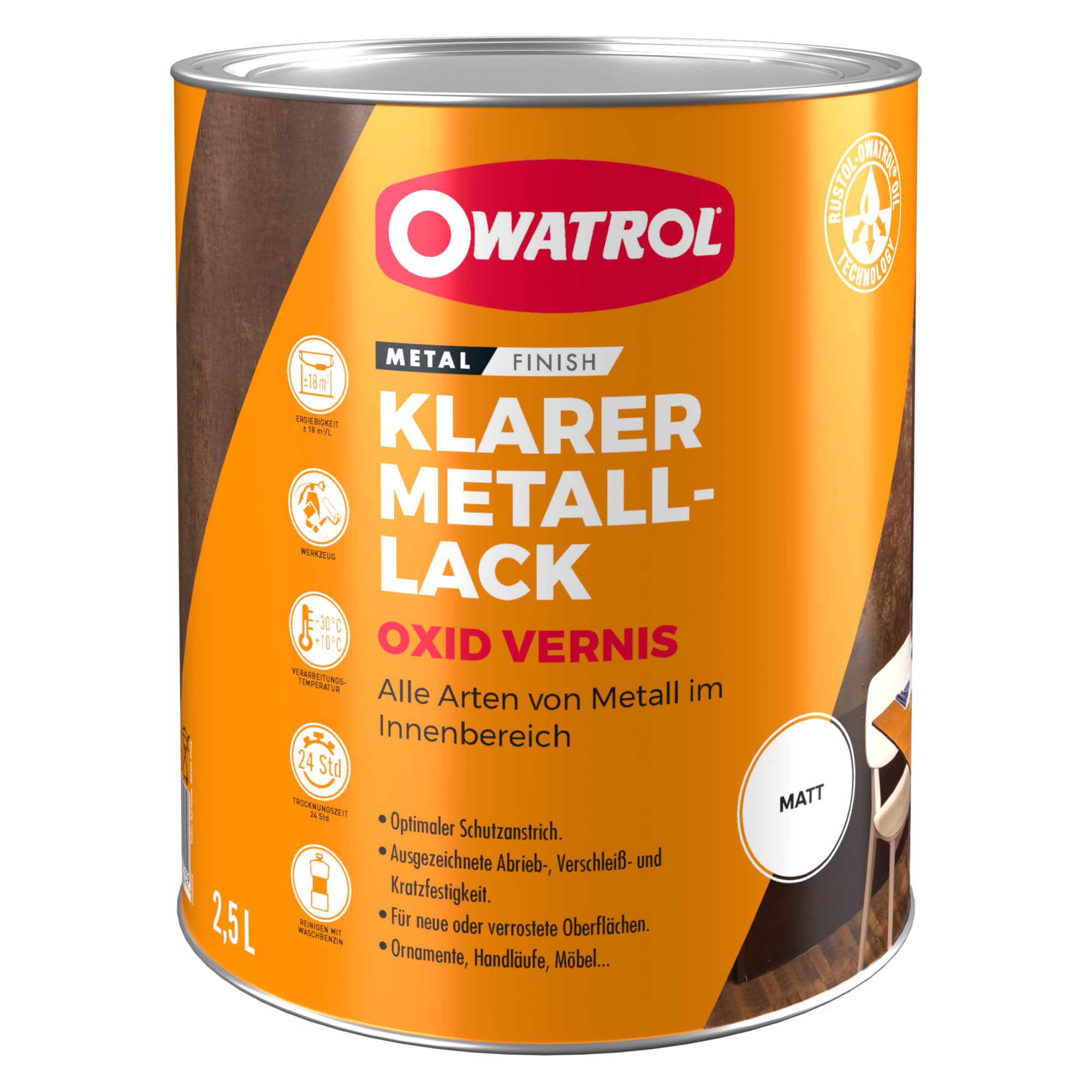 OWATROL Klarlack Oxid Vernis Matt