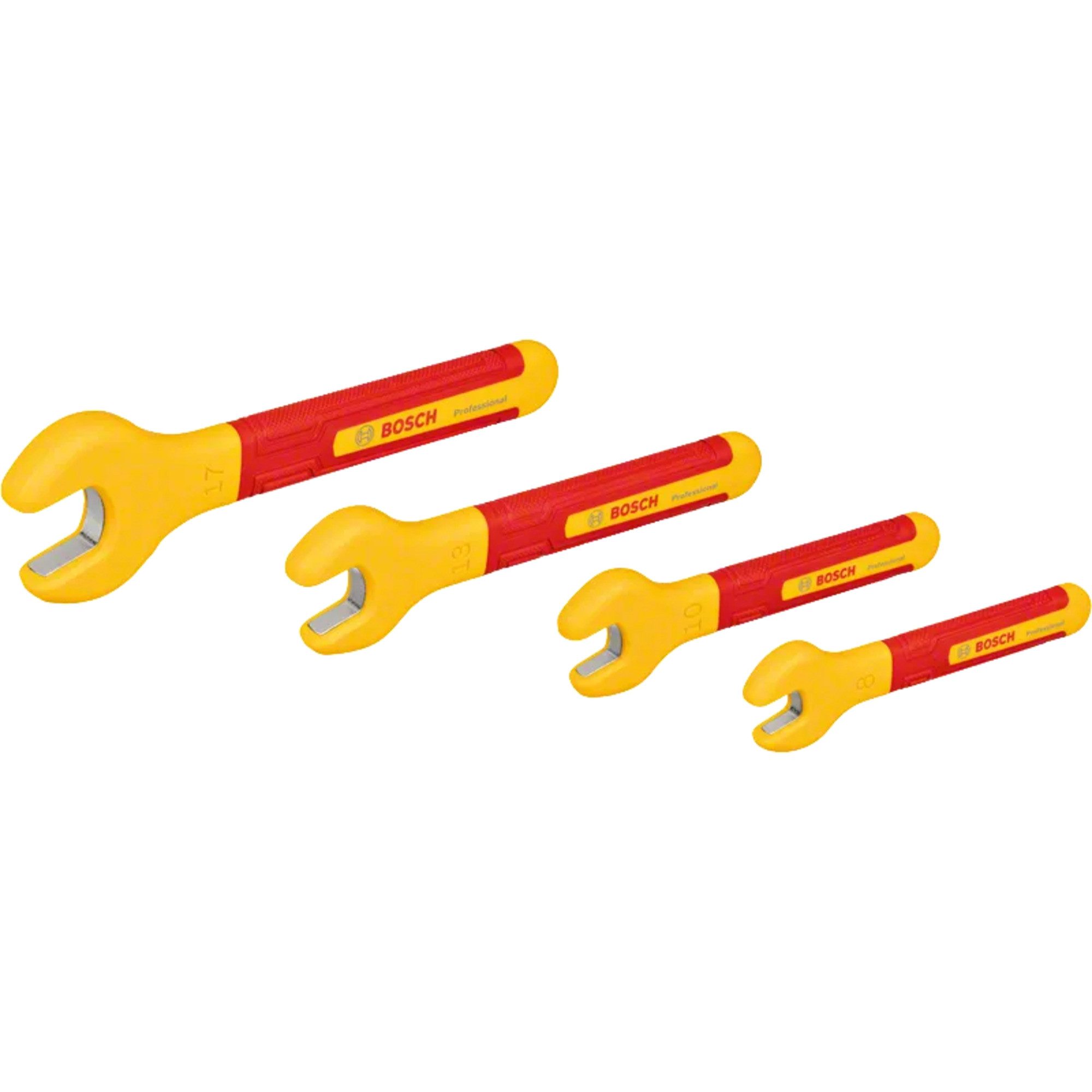 Bosch Professional Maulschlüssel Bosch Professional VDE Einmaulschlüssel-Set 8/ 10/