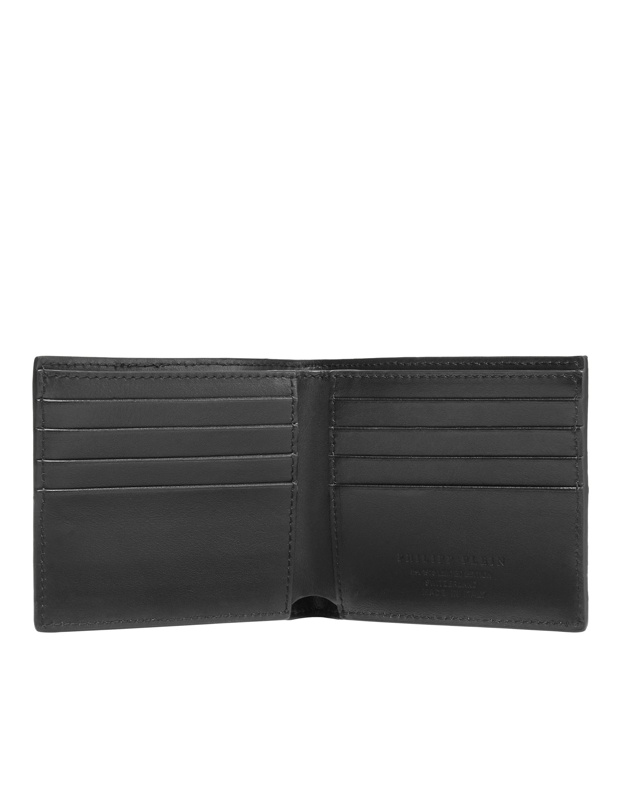 PHILIPP PLEIN Clutch Monogram Mit Schmucksteinen