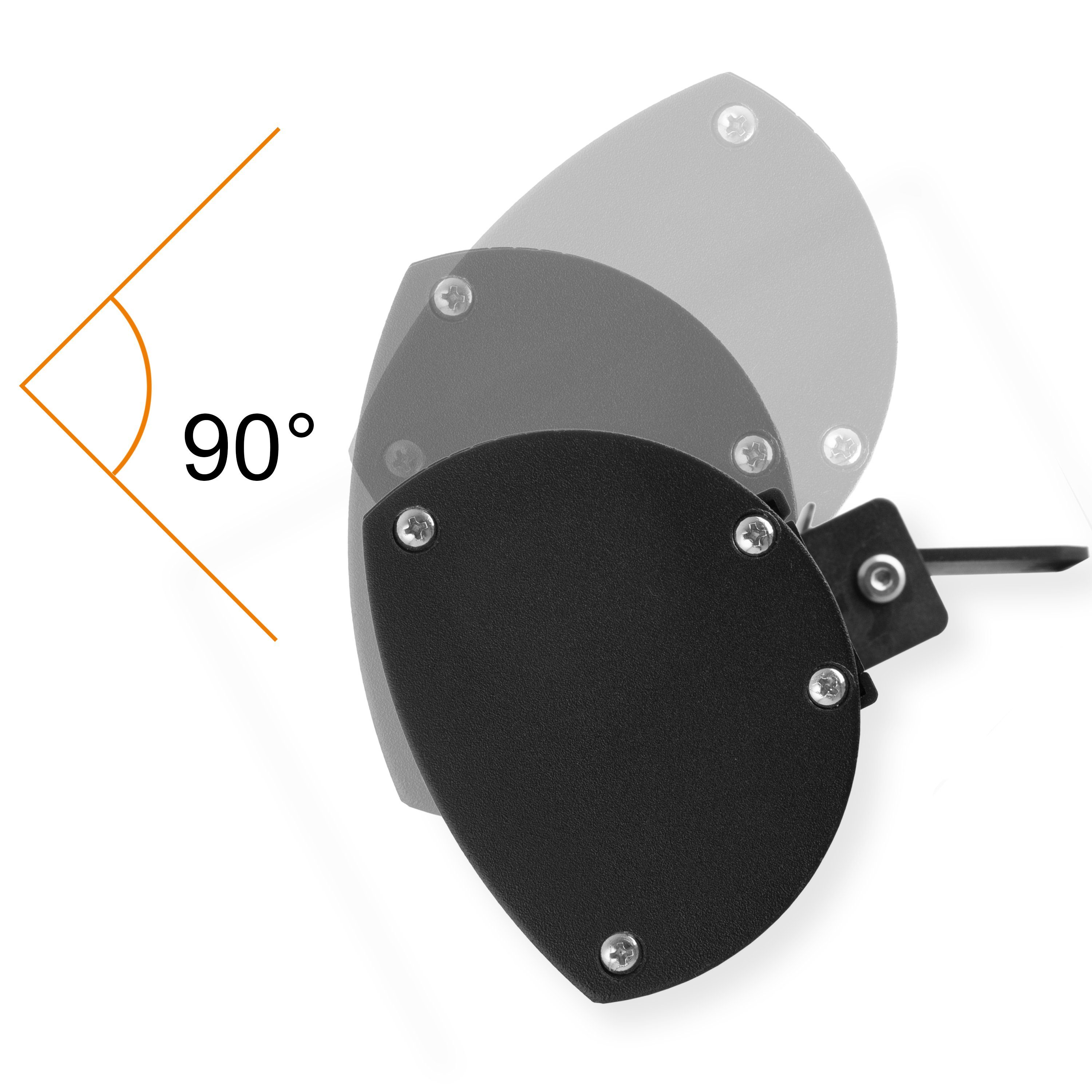 KESSER Infrarotstrahler, 3000 W, Infrarot-Heizstrahler Terrassenheizer
