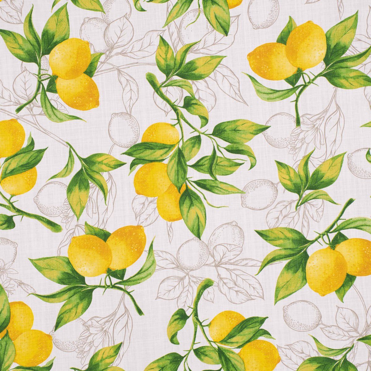 SCHÖNER LEBEN. Tischläufer SCHÖNER LEBEN. Tischläufer aus Baumwolle Citron günstig online kaufen