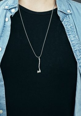 Akitsune Edelstahlkette Securis Halskette Silber 70 cm