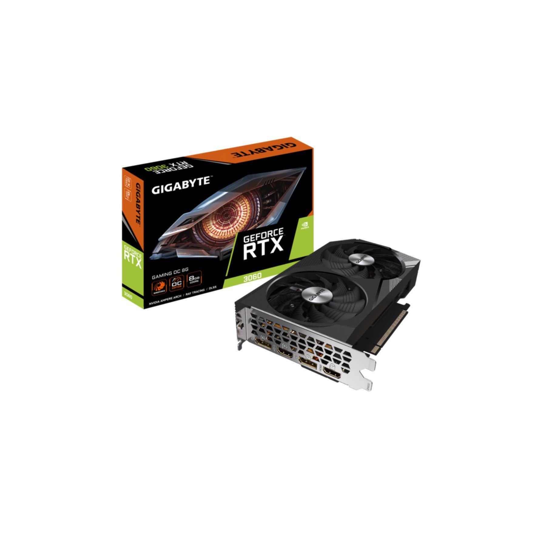 Gigabyte GV-N3060GAMING OC-8GD 2.0 Grafikkarte