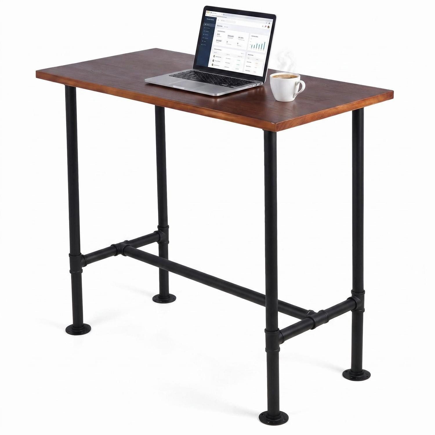 LuxusKollektion Stehtisch Stehtisch Vintage Rohr Design 105cm (1-St)